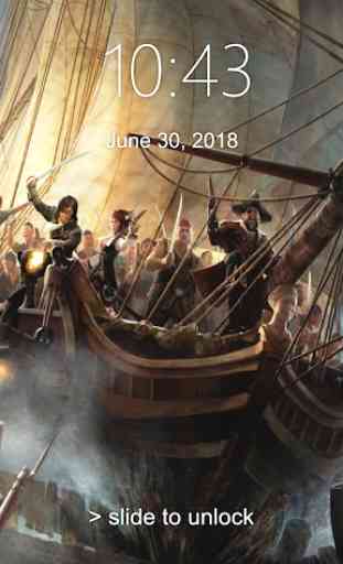 Schermata Di Blocco Dei Pirati ⛵ 3