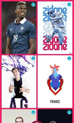 Sfondo di Francia Football Team HD 1