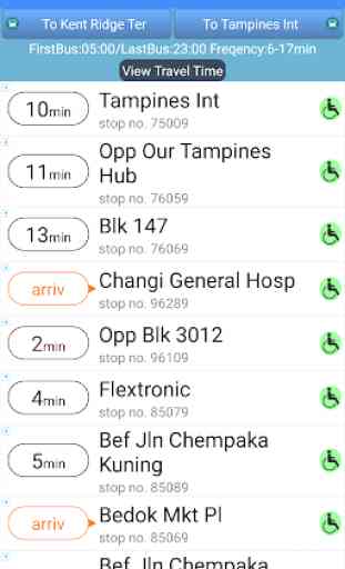 SG Bus / MRT Tracker 2