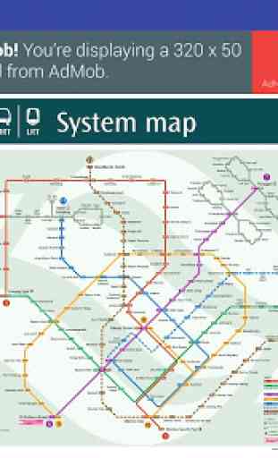 Singapore MRT Map 3