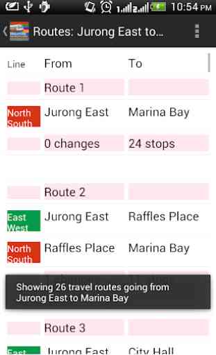 Singapore Train Route Planner 2