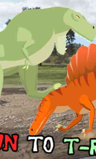 T-Rex Fights Spinosaurus 2