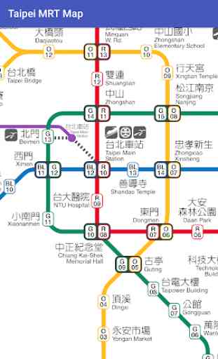 Taipei MRT Map 2