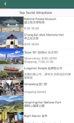 Taipei Travel Guide, Attractions, MRT, Map, App 1