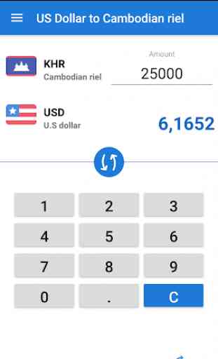 US Dollar to Cambodian riel / USD to KHR Converter 1