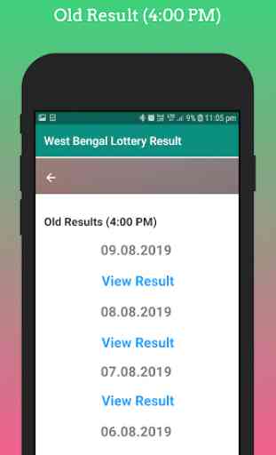 West Bengal Lottery  Results 4
