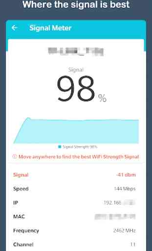 WiFi Speed Test - WiFi Signal Strength Meter 3