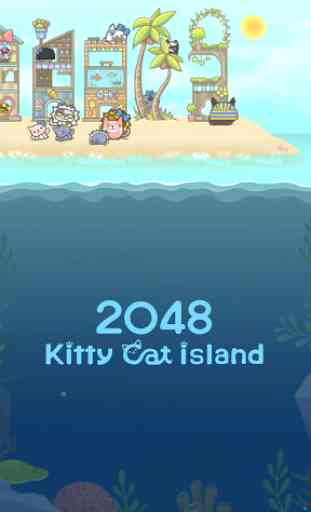 2048 Kitty Cat Island 4