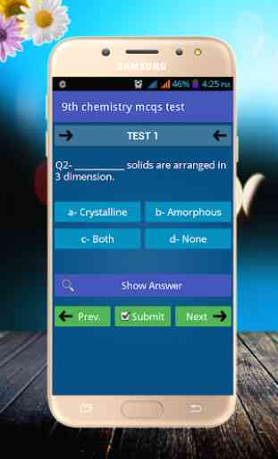 9th chemistry mcqs test 2