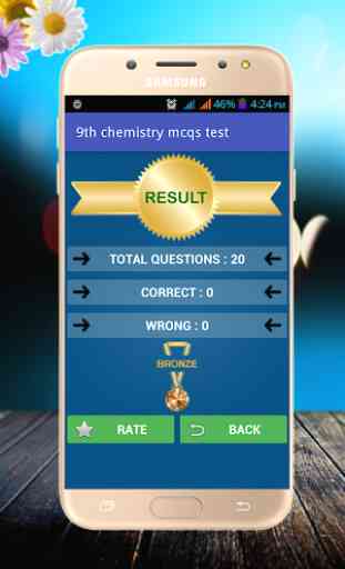 9th chemistry mcqs test 4