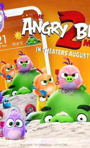 Angry Birds 2 Game Themes & Live Wallpapers 2