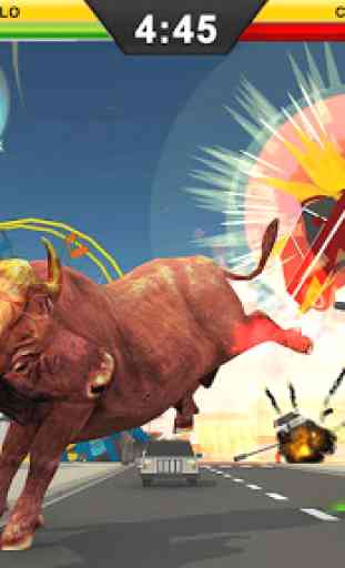 Angry Bull Rampage: Bull Simulator City Attack 1
