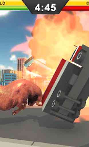 Angry Bull Rampage: Bull Simulator City Attack 4