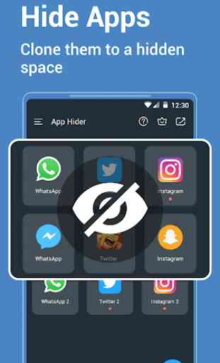 App Hider - Hide apps in hidden parallel space 1