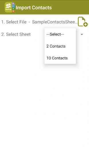 Backup Contact To Excel (Import & Export To XLSX) 4