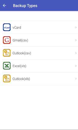 Backup & Import Contacts for Gmail, Excel & vCard 2