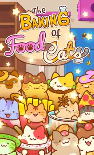 Baking of: Food Cats - Cute Kitty Collecting Game 1