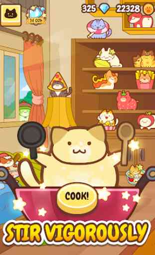 Baking of: Food Cats - Cute Kitty Collecting Game 4