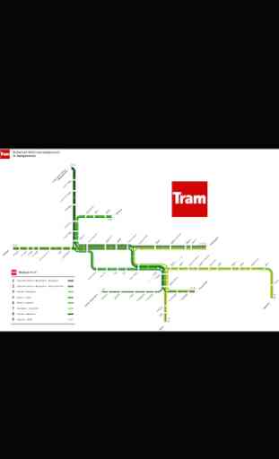 Bydgoszcz Tram Map 1