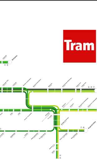 Bydgoszcz Tram Map 2