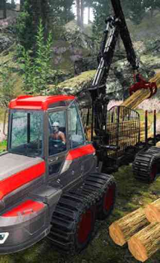 camion simulatore boscaiolo che guida il gioco 3d 1