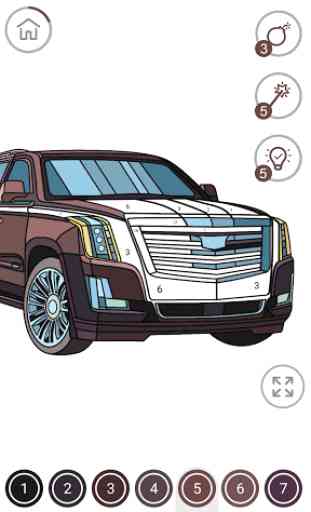 Cars Color by Number – Cars Coloring Book 2