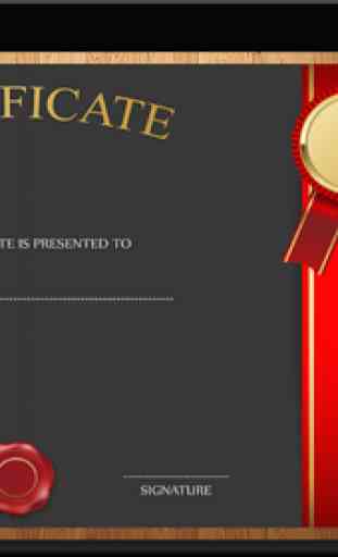 Certificate Maker app Easy to Design Certifcate 3