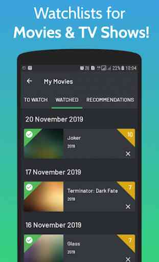 Cinopsys: Movie  & TV Show Manager 3