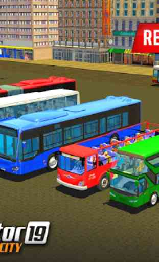 City Bus Driving Games: Coach Bus Drive 2019 2