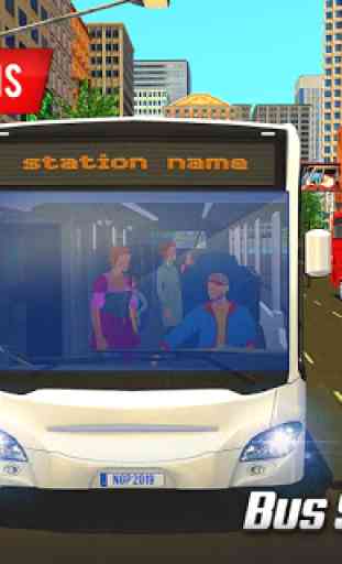 City Bus Driving Games: Coach Bus Drive 2019 3