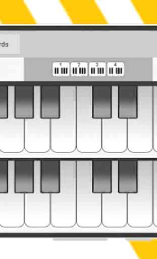 Electronic Organ, Piano, Guitar, violin, Drum Pad 2