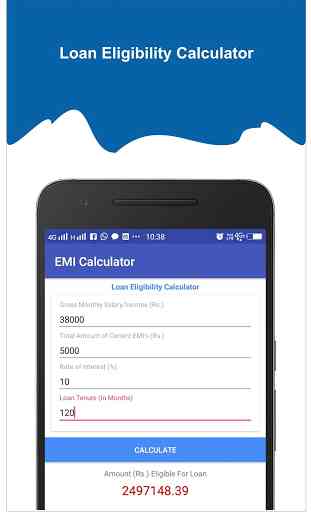EMI Calculator (Home & Personal Loan Eligibility) 2