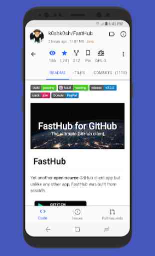 FastHub for GitHub 4