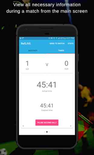Football Referee App - RefLIVE 4