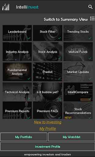 IntelliInvest - NSE BSE Stock Analysis 1
