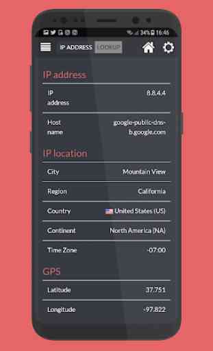 IP Address Geo LOOKUP & WHOIS - Domain, DNS, Speed 4