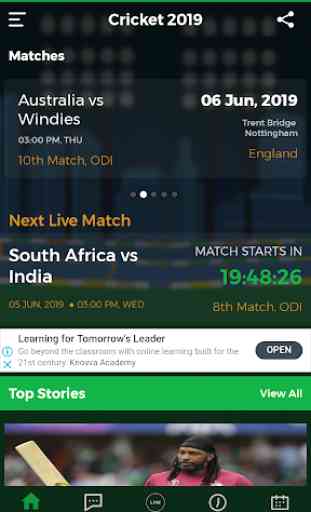 Live Line Cricket WorldCup 2