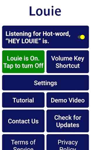 Louie Voice Assistant for Blind, Visually Impaired 4