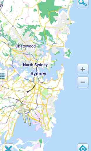 Map of Sydney offline 1