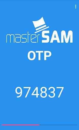 MasterSAM OTP 1