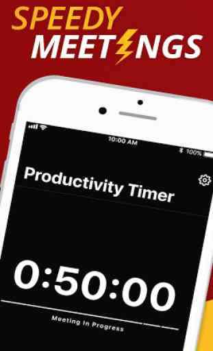 Meeting MOJO Productivity Timer 1