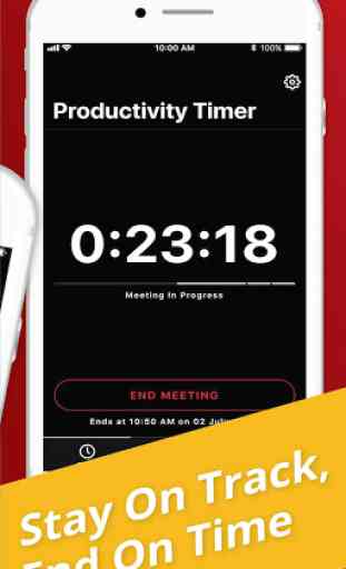 Meeting MOJO Productivity Timer 2