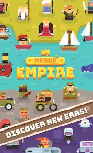 Merge Empire - Idle Kingdom & Crowd Builder Tycoon 2