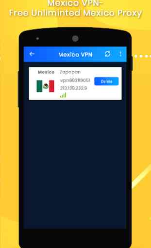 Mexico VPN-Free Unlimited Mexico Proxy 3