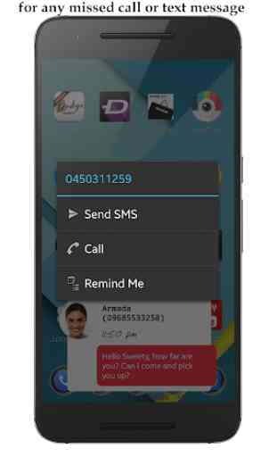 Missed call & SMS notification 3