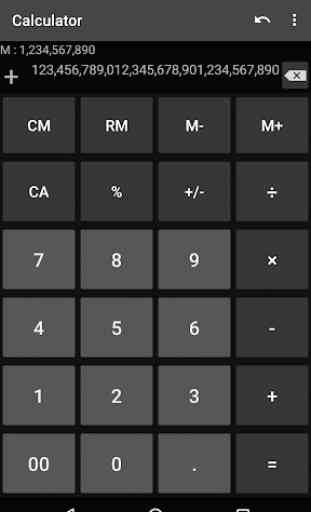 Molte cifre Calculator 4