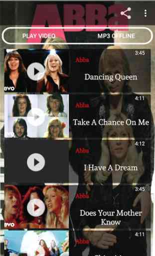 Mp3 Offline & Video ABBA 4