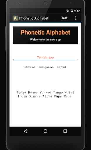 NATO Phonetic Alphabet 3