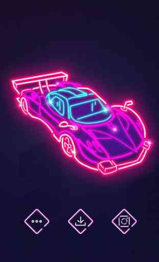 Neon Glow - 3D Color Puzzle Game 4