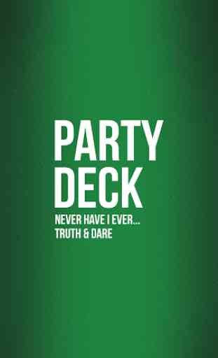Never Have I Ever, Truth & Dare - PartyDeck 1